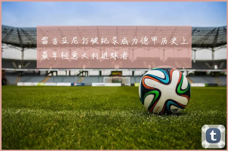 雷吉亚尼打破纪录成为德甲历史上最年轻意大利进球者